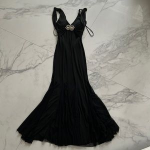 Sale!🖤Cache Black Evening Maxi Gown